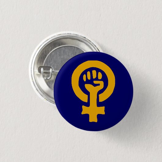 Vrouw Button (Voorkant /achterkant)
