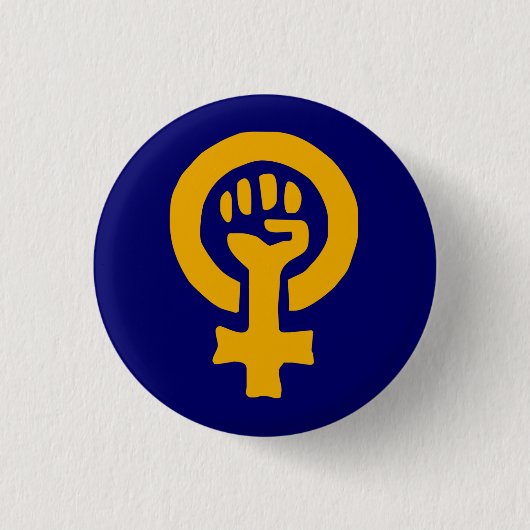 Vrouw Button (Voorkant)
