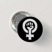 Vrouw Button (Voorkant /achterkant)