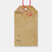  vrouw cadeaulabel (Achterkant)