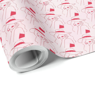 Vrouw Cadeaupapier