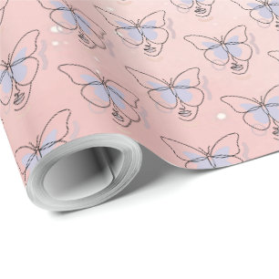 Vrouw Cadeaupapier