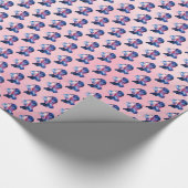 Vrouw Cadeaupapier (Hoek)