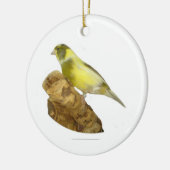 Vrouw canary keramisch ornament (Links)