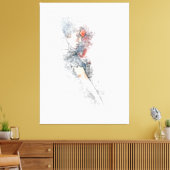 Vrouw Canvas Afdruk (Insitu (Woonkamer))