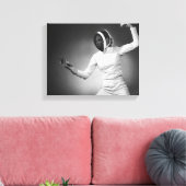 Vrouw Canvas Afdruk (Insitu (Woonkamer))