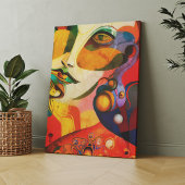 Vrouw Canvas Afdruk