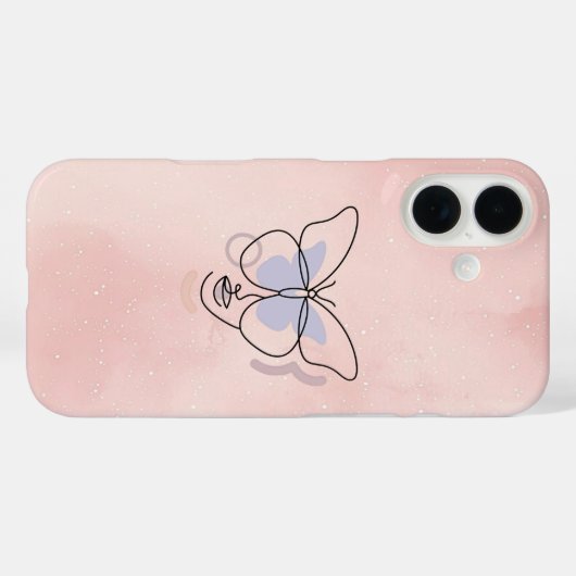 Vrouw Case-Mate iPhone Case (Achterkant (horizontaal))