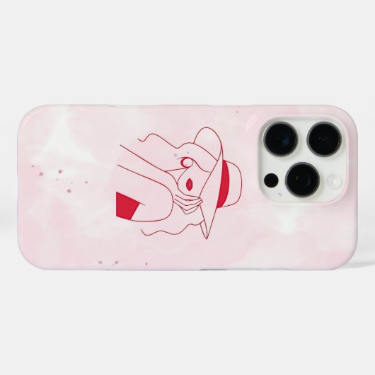 Vrouw Case-Mate iPhone Case (Achterkant (horizontaal))
