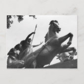 Vrouw chauffeur! briefkaart (Voorkant)