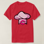 Vrouw Chef Pet T-shirt (Design voorkant)