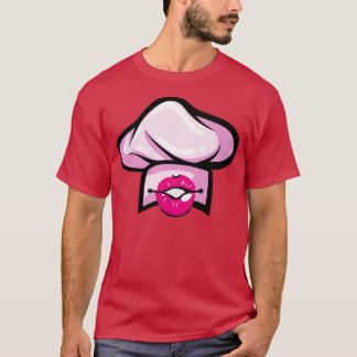 Vrouw Chef Pet T-shirt