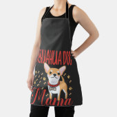 Vrouw Chihuahua-hond Moeder Schort (Insitu)