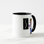 Vrouw-chiropractor of Spinale chirurgische Mok (Voorkant rechts)