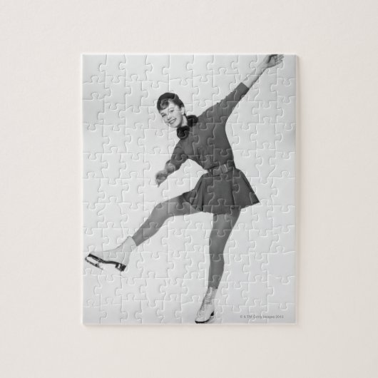 Vrouw Cijfer Schatting Legpuzzel (Verticaal)