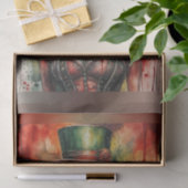 Vrouw Circus Ring Leader Decoupage Papier (Geschenk)