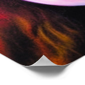 vrouw Clown AI Art Poster (Hoek)