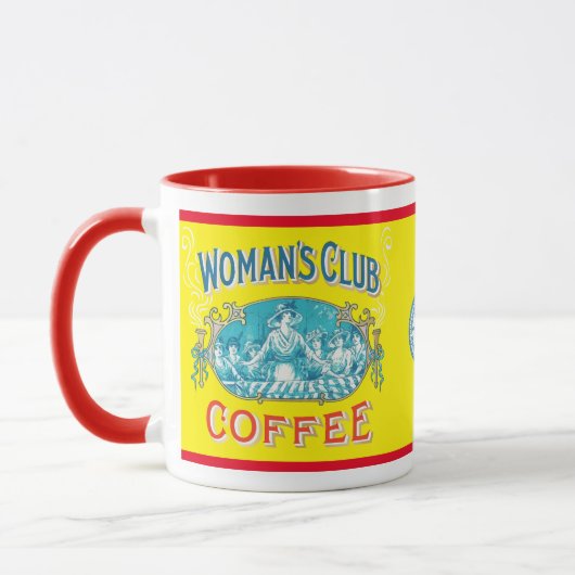 Vrouw Club Coffee Mok (Links)