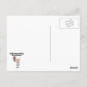 Vrouw Coker Decorting Connoisseur Briefkaart (Achterkant)