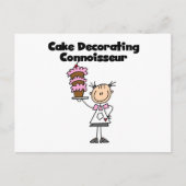 Vrouw Coker Decorting Connoisseur Briefkaart (Voorkant)