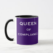 Vrouw Compliance Officer Funny Speciale Naam Gift Mok (Links)