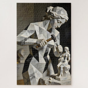 Vrouw, creëer jezelf – Zelfgemaakt portret Legpuzzel