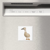 Vrouw Crested Duck, 3 jaar oud Magneet (Insitu (Vaatwasser))