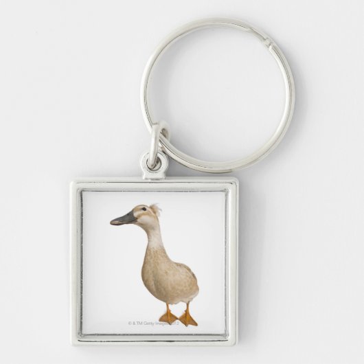 Vrouw Crested Duck, 3 jaar oud Sleutelhanger (Voorkant)