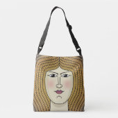 Vrouw Crossbody Tas (Achterkant)