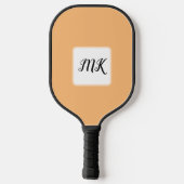 Vrouw Cyborg Vrouw AI Kunst Gepersonaliseerd Pickleball Paddle (Achterkant)
