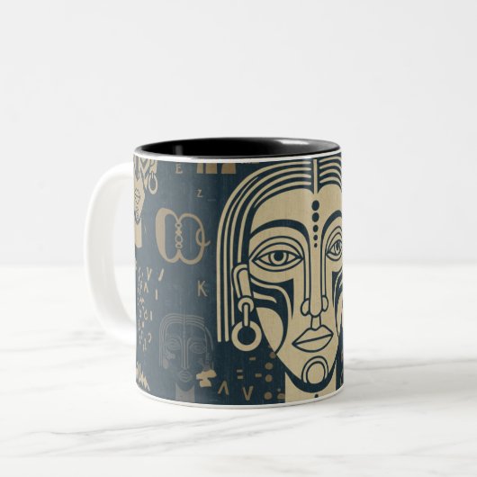 Vrouw Dag Afrika Koffie Mok (Voorkant links)