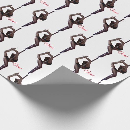 Vrouw Dancer Thunder_Cove Cadeaupapier (Hoek)