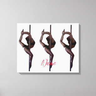 Vrouw Dancer Thunder_Cove Canvas Afdruk