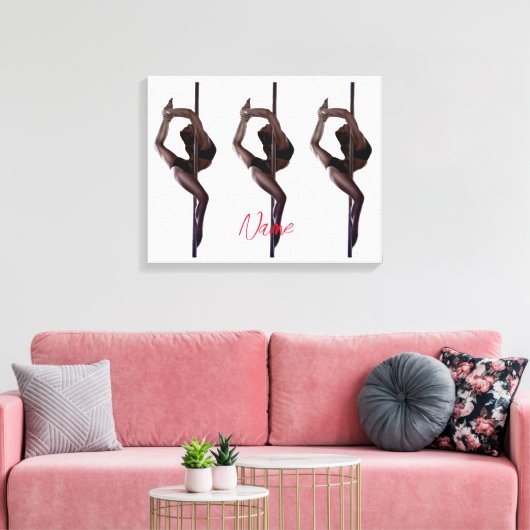 Vrouw Dancer Thunder_Cove Canvas Afdruk (Insitu (Woonkamer))