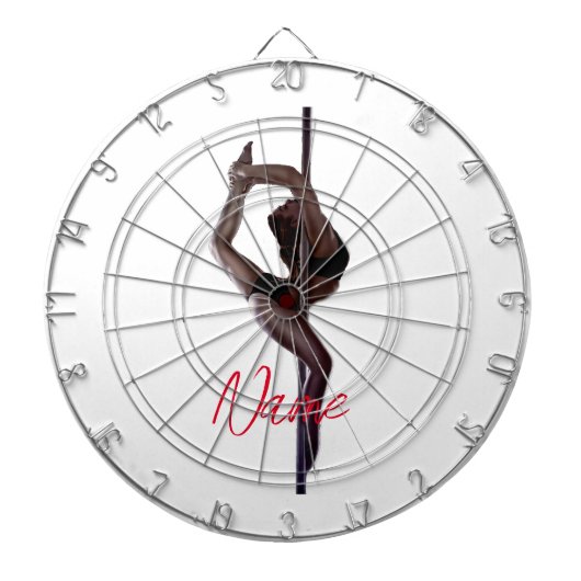 Vrouw Dancer Thunder_Cove Dartbord (Voorkant)