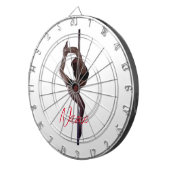 Vrouw Dancer Thunder_Cove Dartbord (Voorkant Rechts)