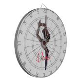 Vrouw Dancer Thunder_Cove Dartbord (Voorkant Links)