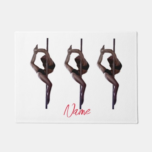 Vrouw Dancer Thunder_Cove Deurmat (Voorkant)