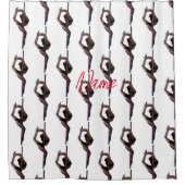 Vrouw Dancer Thunder_Cove Douchegordijn (Voorkant)