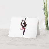 Vrouw Dancer Thunder_Cove Feestdagen Kaart (Voorkant)