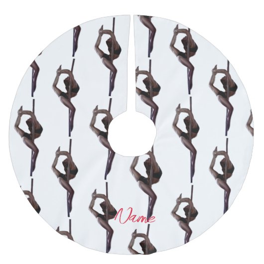 Vrouw Dancer Thunder_Cove Kerstboom Rok (Voorkant)