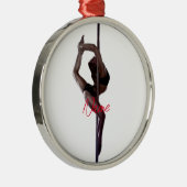 Vrouw Dancer Thunder_Cove Metalen Ornament (Rechts)