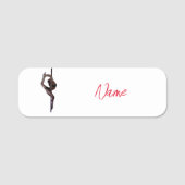 Vrouw Dancer Thunder_Cove Naamplaatje (Voorkant)