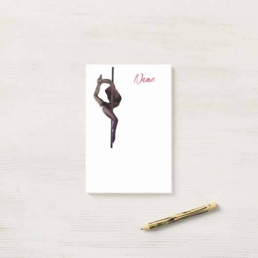 Vrouw Dancer Thunder_Cove Post-it® Notes (Op bureau)