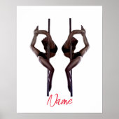 Vrouw Dancer Thunder_Cove Poster (Voorkant)