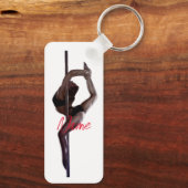 Vrouw Dancer Thunder_Cove Sleutelhanger (Achterkant)