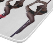 Vrouw Dancer Thunder_Cove Snijplank (Hoek)