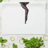 Vrouw Dancer Thunder_Cove Theedoek (Gevouwen)