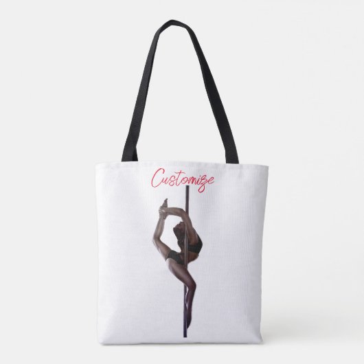 Vrouw Dancer Thunder_Cove Tote Bag (Achterkant)