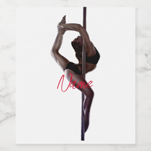 Vrouw Dancer Thunder_Cove Wijn Etiket (Enkel label)